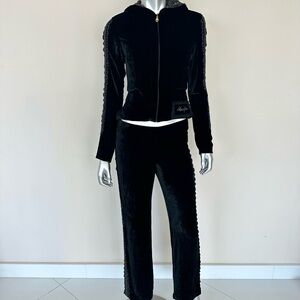 Sassofono women velvet pants and jacket size S